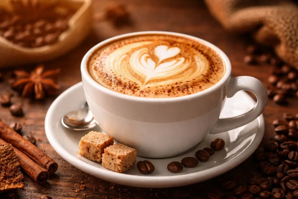 Classic cappuccino with creamy milk foam and rich espresso flavor